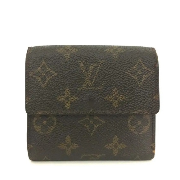 Authentic Louis Vuitton Monogram Portefeiulle Elise Trifold Wallet- - Picture 4 of 8